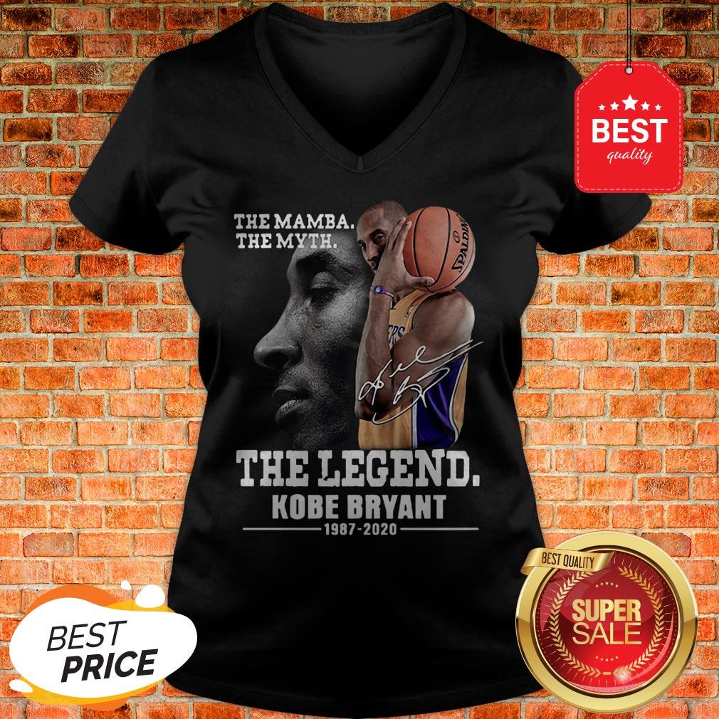 Official The Mamba The Myth The Legend Kobe Bryant 1987-2020 Shirt