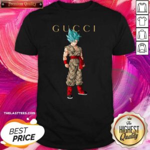 Perfect Goku Dragon Ball Super Gucci Shirt