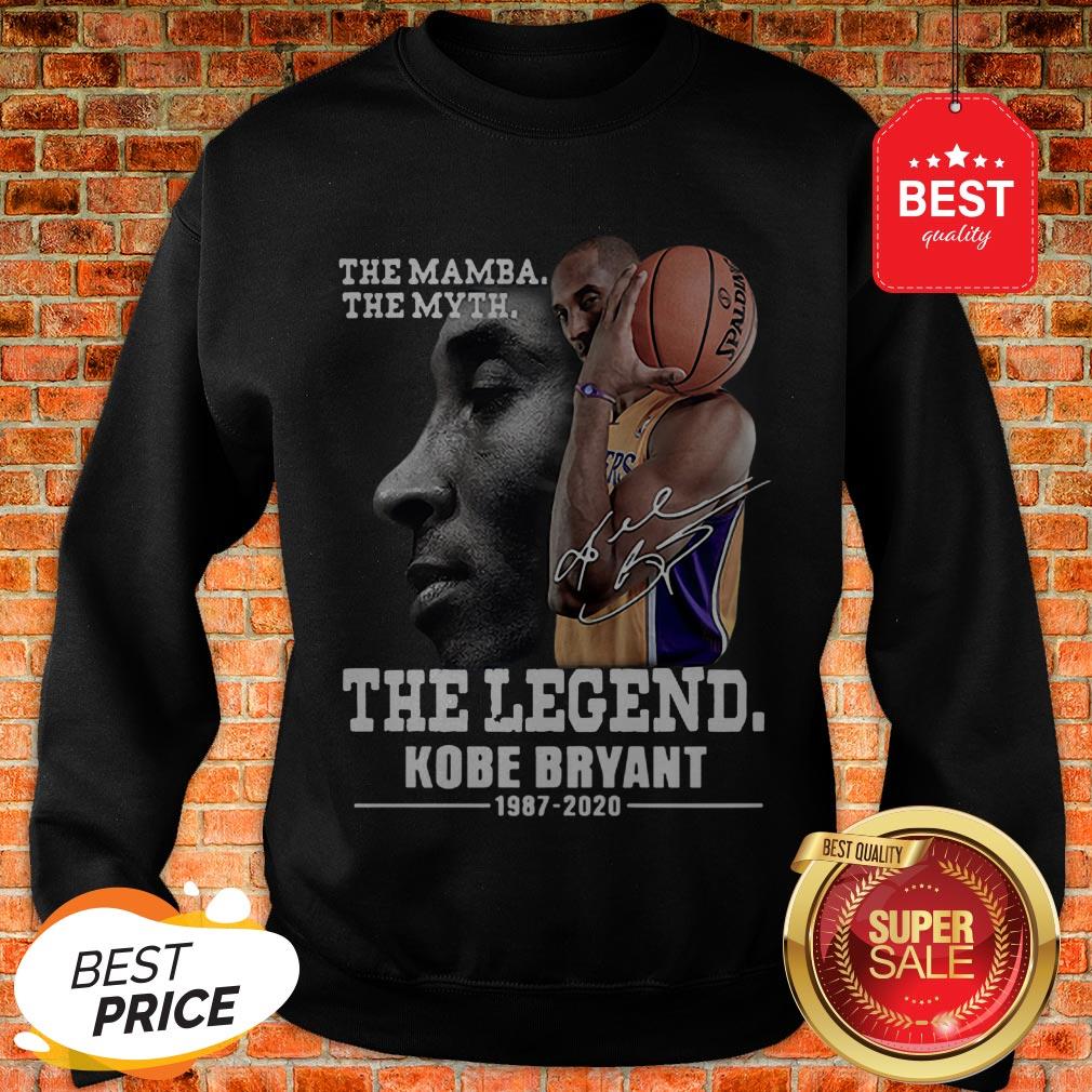 Official The Mamba The Myth The Legend Kobe Bryant 1987-2020 Shirt