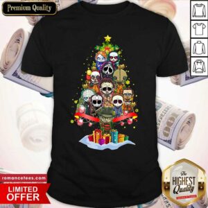 Top Horror Christmas Halloween Character Shirt