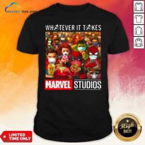 Cute Whatever It Takes Marvel Studios Avengers Face Mask Shirt