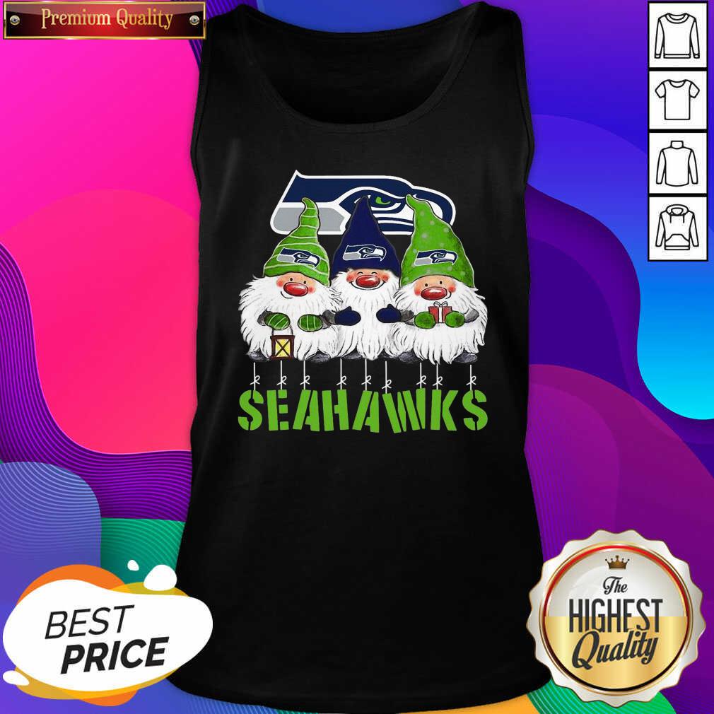 Nice Gnomies Seattle Seahawks Christmas Shirt