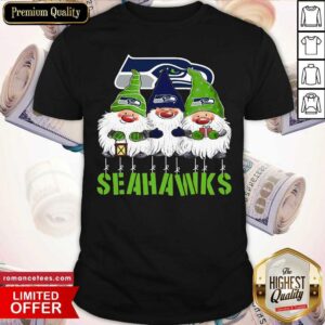 Nice Gnomies Seattle Seahawks Christmas Shirt