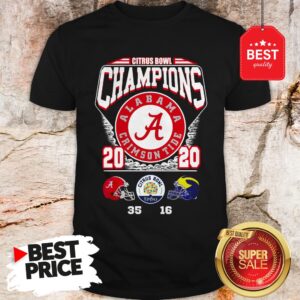 Sport Alabama Crimson Tide Citrus Bowl Champions 2020 Shirt