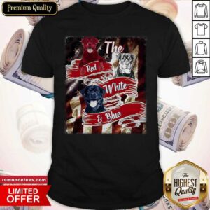 Rottweiler The Red White And Blue Shirt