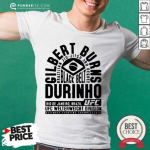 Gilbert Burns Brazilian Jiu-Jitsu 3rd Degree Durinho Shirt