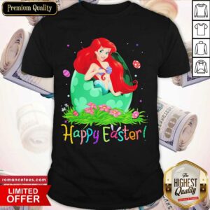 The Little Mermaid Ariel Happy Easter Shirt