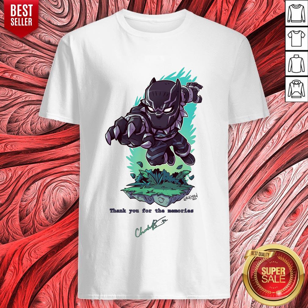 Black Pather Tribute RIP Chadwick Boseman Shirt