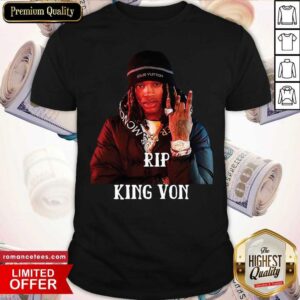 Official Rip King Von Shirt