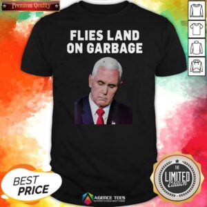 Flies Land On Garbage Joe Biden Election Shirt