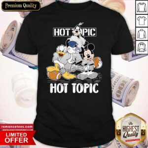 Mickey Donald Goofy Hot Topic Shirt