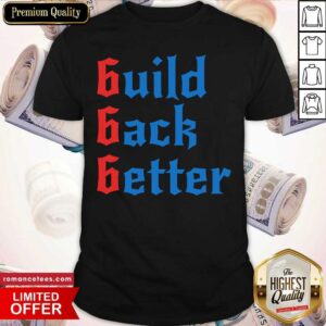 Good Build Back Better 666 Anti Globalist Shirt