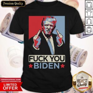 Hot Donald Trump Fuck You Joe Biden Stars Shirt