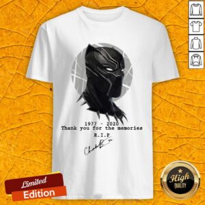 Black Pather Chadwick Boseman Star At 43 Shirt