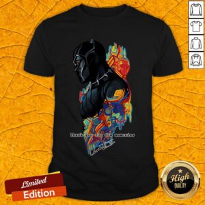 King T’Challa To Life In Black Panther Chadwick Boseman Shirt