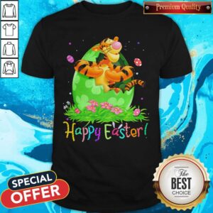 Top Tigger Easter Egg Happy Easter Shirt