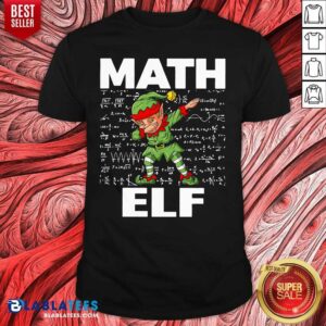 Pretty The Math Elf Dabbing 2021 Shirt
