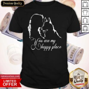 German Shepherd You Are My Happy Place Shirt