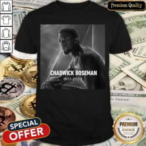 RIP Chadwick Boseman 1977-2020 Black Panther Shirt