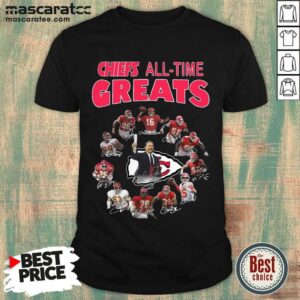 Premium Kansas City Chiefs All Time Greats Signature Shirt
