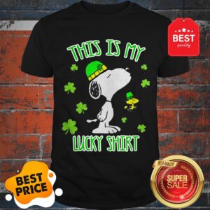 Official Like Snoopy This Is My Lucky Shirt