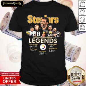 Pretty Steelers Pittsburgh Steelers Legends Signatures Shirt