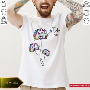 Official Butterflies Dandelions Shirt