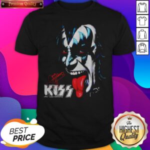 Pretty Camisetas Kiss Signataure Halloween Shirt