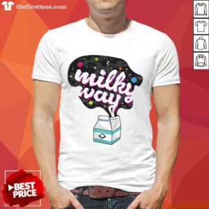 Awesome Galaxy Milky Way Milk Bottle Shirt