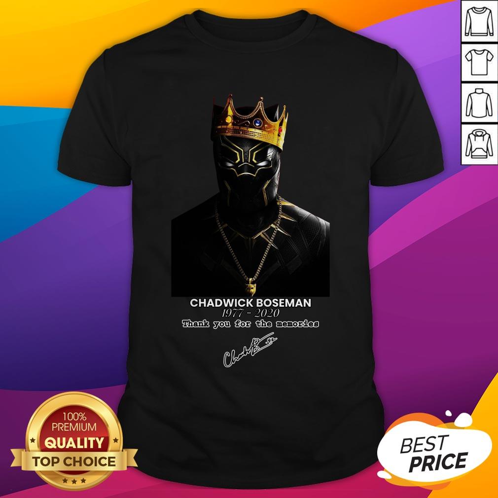 King T’Challa To Life In Black Panther Chadwick Boseman Shirt