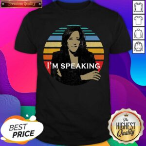Nice I’m Speaking Vice President Kamala Harris Vintage Shirt