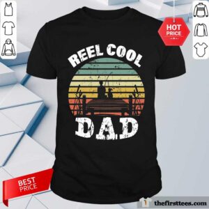 Premium Fishing Reel Cool Dad Vintage Shirt