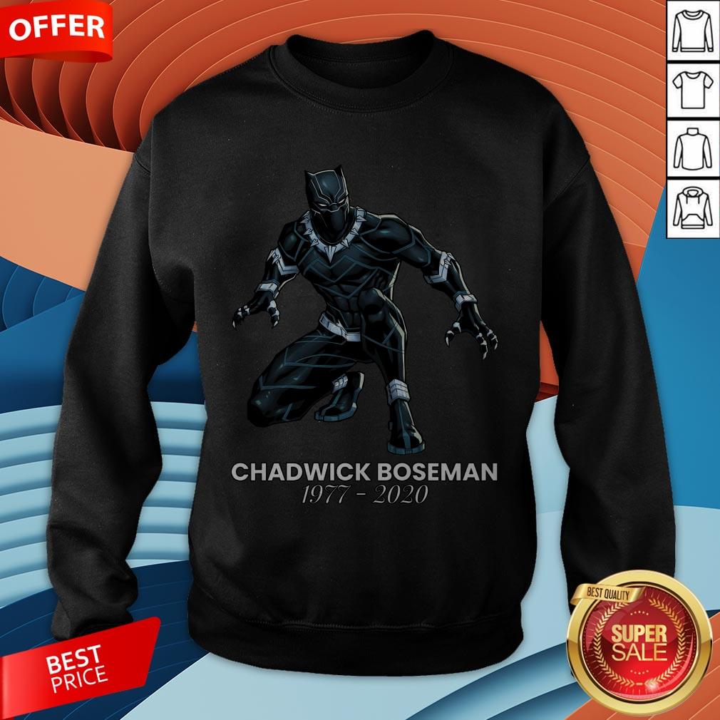 Black Pather Tribute RIP Chadwick Boseman Shirt