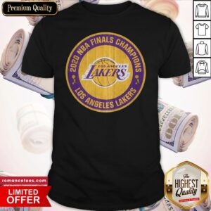 Los Angeles Lakers 2020 NBA Finals Champions Shirt