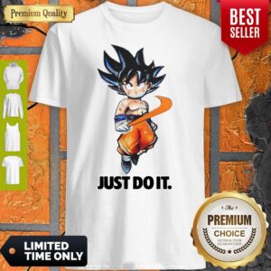 Official Nike Songoku Just Do It Dragon Ball Shirt
