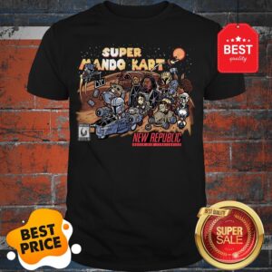Official Super Mario Kart New Republic The Mandalorian Shirt