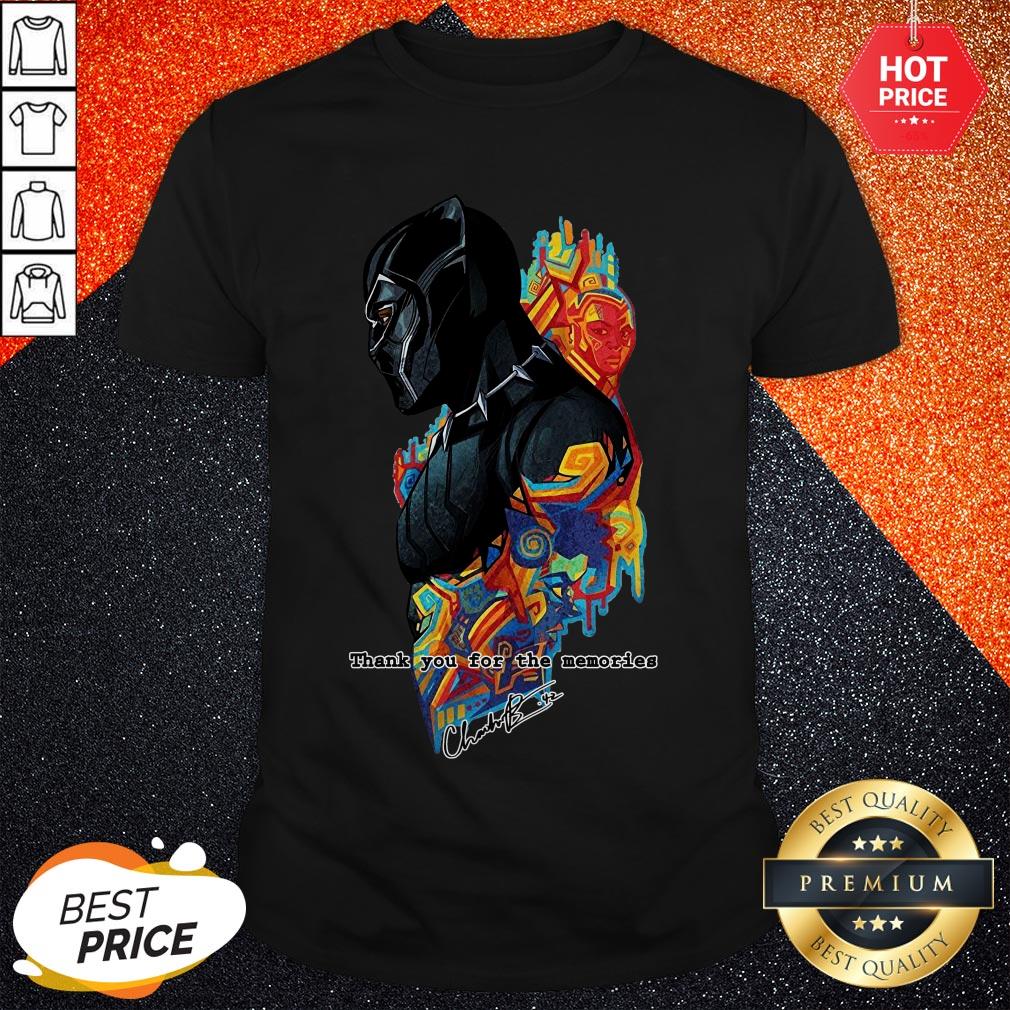 Black Pather Tribute RIP Chadwick Boseman Shirt
