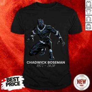 Chadwick Boseman The Black Panther Marvel Film Star Thank You For The Memories Shirt