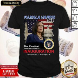 Original Kamala Harris 2021 Vice President USA Inauguration Shirt