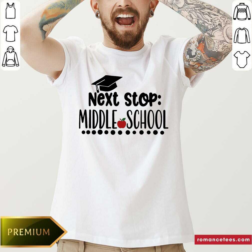 Apple Next Stop Middle School Shirt