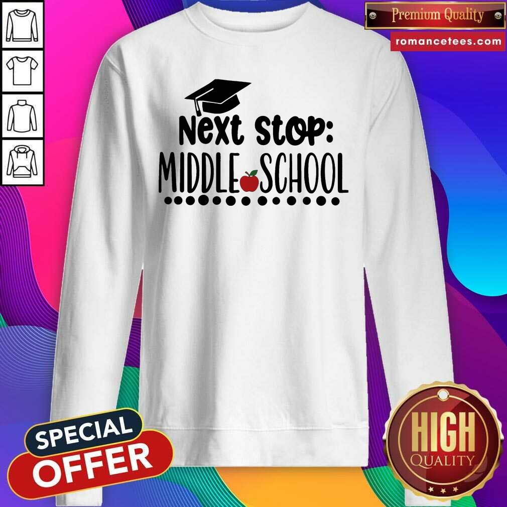 Apple Next Stop Middle School Shirt