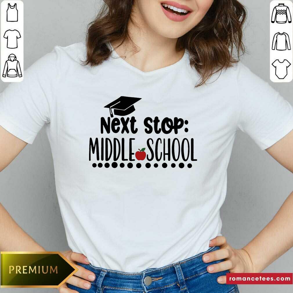 Apple Next Stop Middle School Shirt