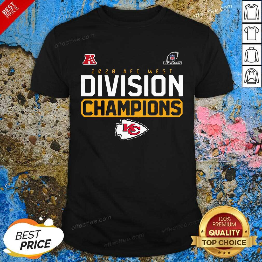 Awesome 2020 AFC west division Champions Kansas City Chiefs Shirt