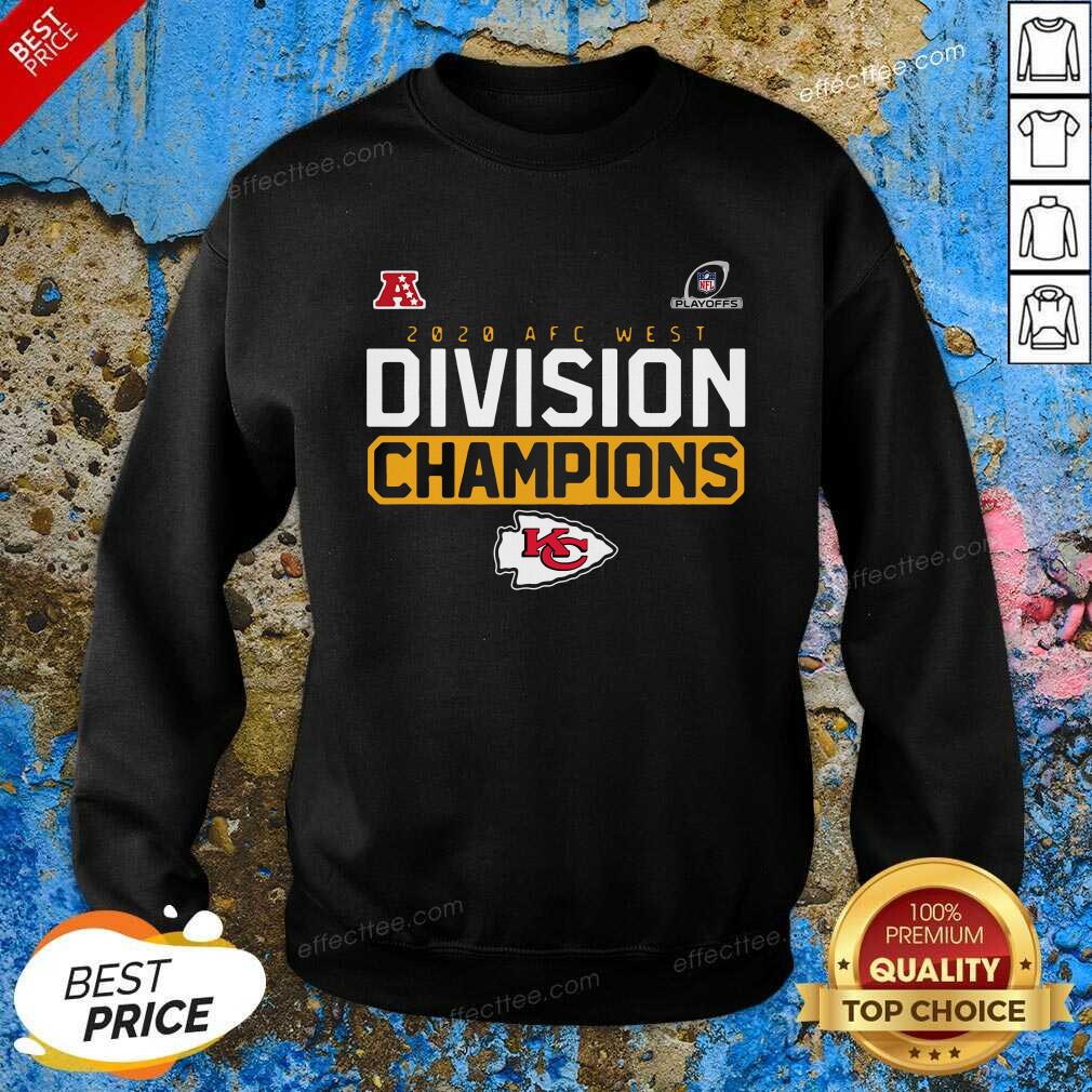 Awesome 2020 AFC west division Champions Kansas City Chiefs Shirt