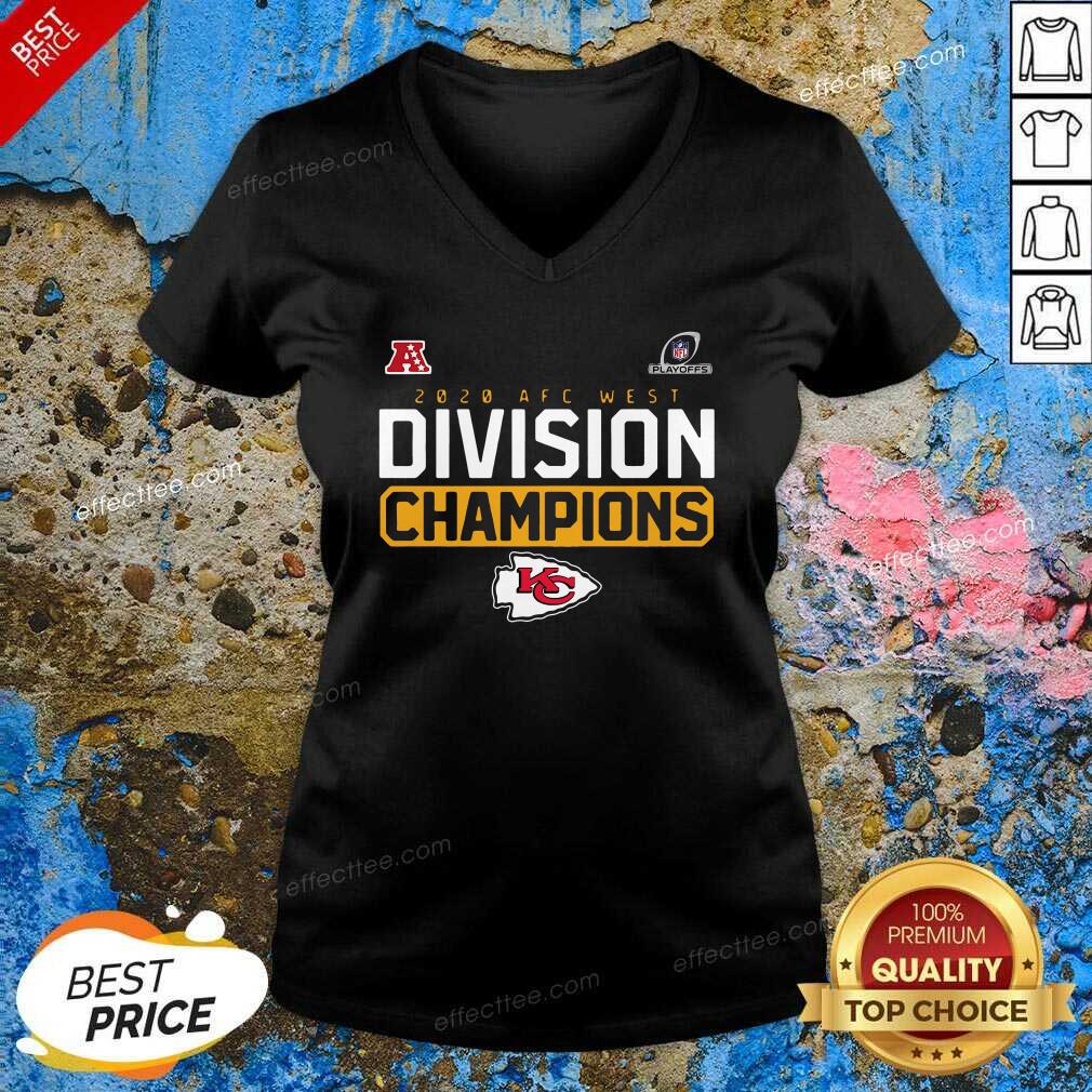 Awesome 2020 AFC west division Champions Kansas City Chiefs Shirt
