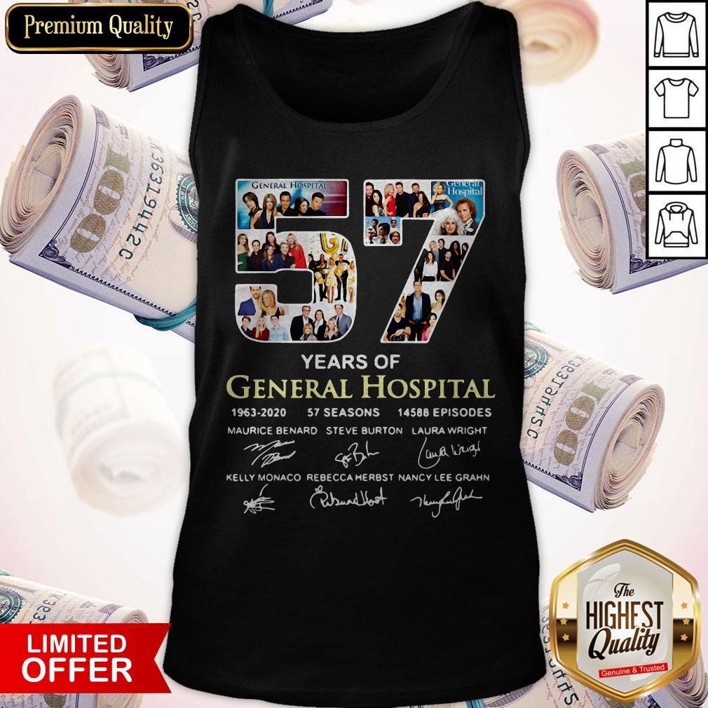 Awesome 57 Years Of General Hospital 1963 2020 Signatures Shirt