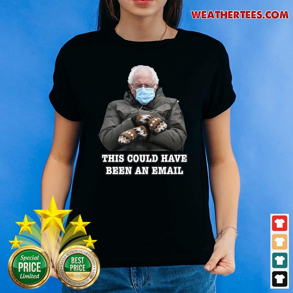 Awesome Bernie Mittens Funny Bernie Sanders Meme Inauguration Day Shirt