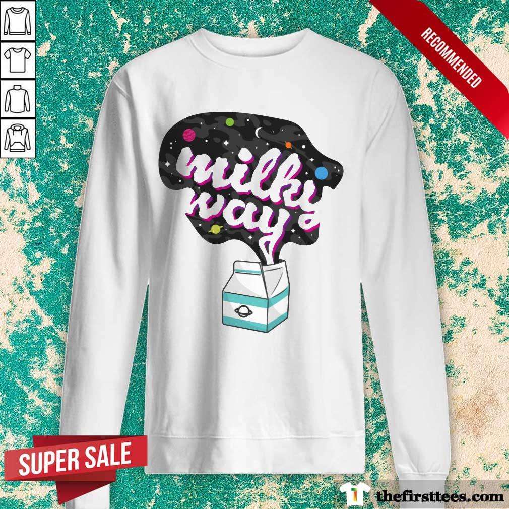 Awesome Galaxy Milky Way Milk Bottle Shirt