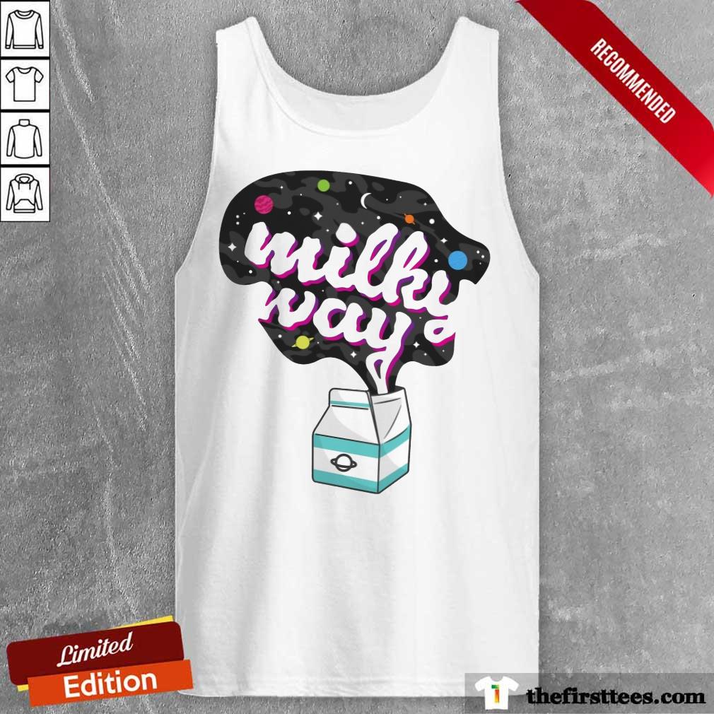 Awesome Galaxy Milky Way Milk Bottle Shirt