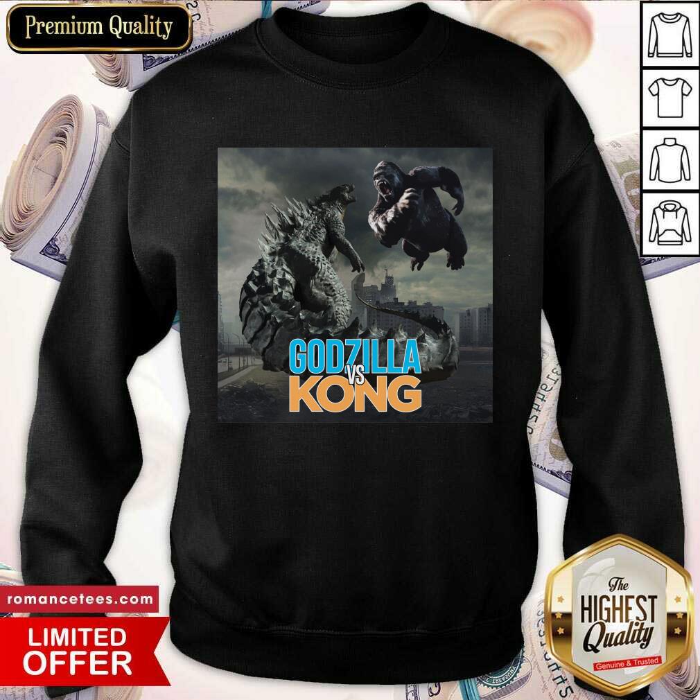 Awesome Godzilla Vs Kong Long Sleeve Shirt